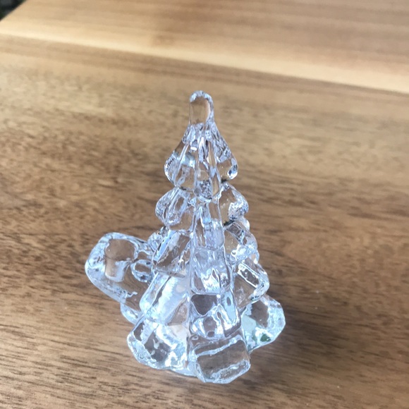 Biedermann Crystal Christmas Tree Small Candle Holder 3 Inches Height - Picture 4 of 8